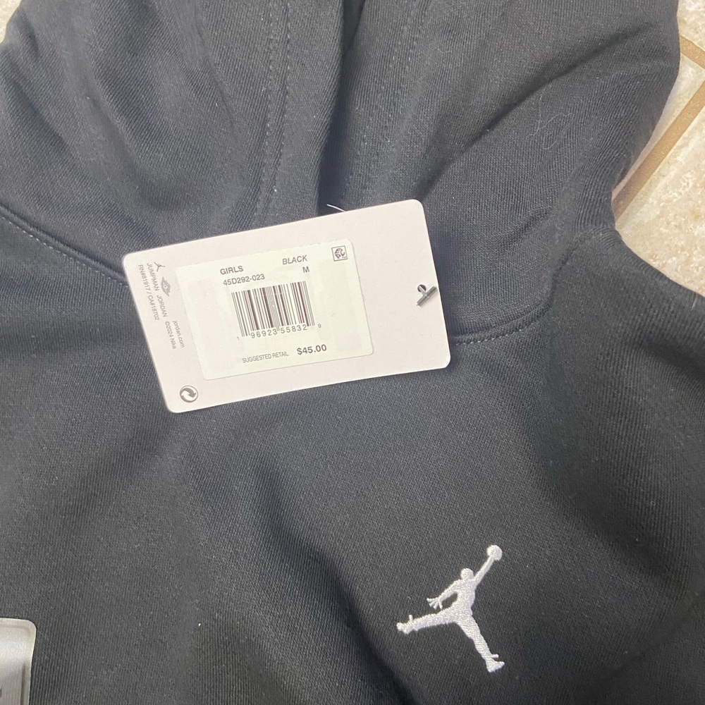 Jordan Black Hoodie with Iconic Logo
NWT - Picture 3 of 3